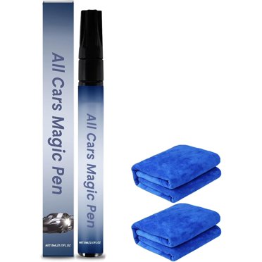 2025 Magic Scratch Repair Pen – Touch Up Paint For All Cars (Black), Quick Fix For Scratches