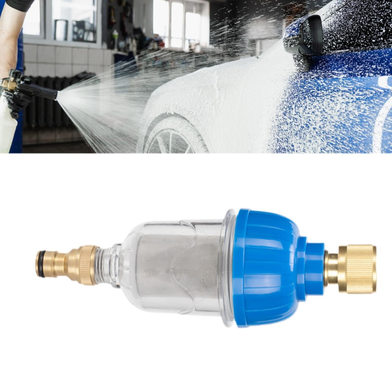 Garden Water Inlet Filter High Pressure Washer Prefilter Stainless Steel Mesh for Car Washing Machine Outdoor RV