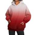 thumbnail image 1 of Mode Femmes Sweat-Shirts Décontractés à Col Rond Sweat-Shirts à Manches Longues Violet Foncé XXL, 1 of 5