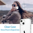 thumbnail image 4 of Compatible with iPhone 13 Mini Case Clear Soft Transparent Shockproof Protective Slim Thin Bumper Phone Cover for iPhone 13 Mini - 5.4 inch, 4 of 15