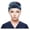 A, variant on Scrub Cap with Buttons Bouffant Hat with Sweatband for Womens and Mens Adjustable Working Caps