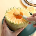 thumbnail image 2 of Fruit Carving Kitchen Gadget Hotel Fruit Platter Double Head Watermelon Fruit, 2 of 4