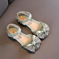thumbnail image 6 of WUXIAN Child Fashion Spring Summer Dance Shoes Girls Dress Show Princess Shoes Pearl Rhinestone Bowknot Hook Loop Relaxed Fit Footwear, 6 of 6