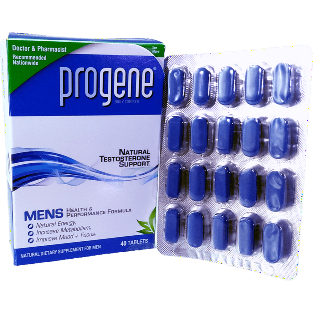 Progene® 40ct Testosterone Supplement Doctor with