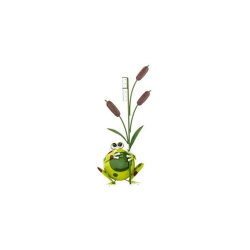 Sunset Vista Design MF028 Large Happy Frog Rain Gauge by