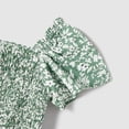 thumbnail image 5 of PatPat Tenues Assorties pour la Famille Robes Smockées à Imprimé Floral Intégral et Robe en Coton à Rayures Colorblock Fillette 4-5 Ans, 5 of 5