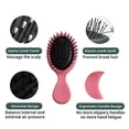 thumbnail image 3 of Cepillo de pelo para mujeres y hombres - Cepillo de pelo para cabello húmedo y seco - Cepillo de pelo acolchado para desenredar/alisar - Para la mayoría de los tipos de cabello (1 paquete) Vhermosa CPB-CJZ1432-1, 3 of 5