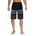 thumbnail image 3 of Nonwe Men's Sportwear Quick Dry Swim Trunks with Lining Black&Gray 36, 3 of 4