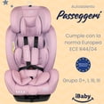 thumbnail image 2 of Autoasiento Reclinable Desde 0 A 36 Kg Passegeri Ibaby Rosa Passegeri Rosa, 2 of 8