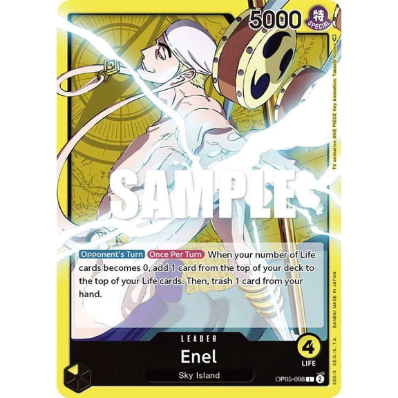 One Piece Awakening of the New Era Leader Enel OP05-098