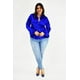 thumbnail image 5 of Blusa manga poeta Roman Fashion 1010 Azul rey Talla 42, 5 of 7
