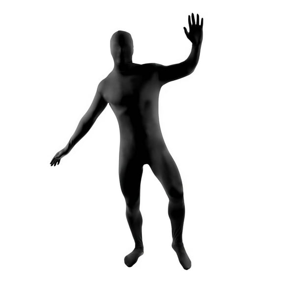 Orion Costumes Second Skin Suit Black Adult Costume Large Male