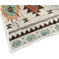 thumbnail image 4 of Southwestern Weighted Thick Throw Blankets, Southwest American Pattern Boho Western Cozy Warm Bed Couch Blanket, Aztec White Fleece Flannel Throws to Decorate The Room and Bedroom, 4 of 4