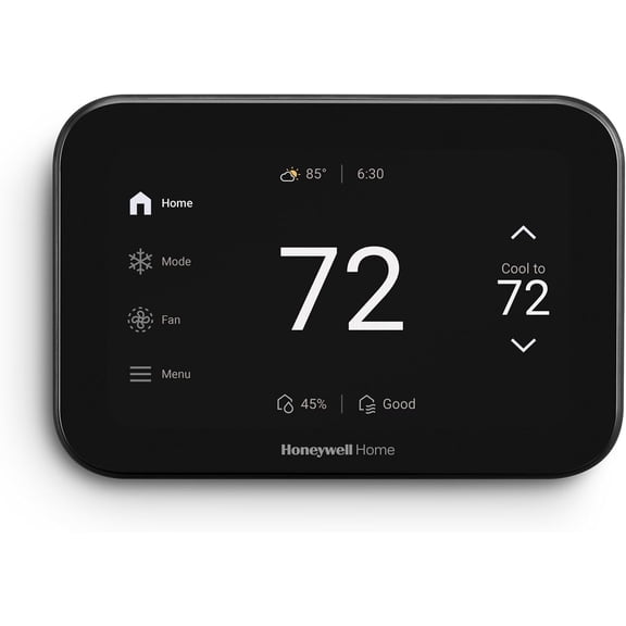 Honeywell Home - ElitePRO S1200 Smart Thermostat, Black