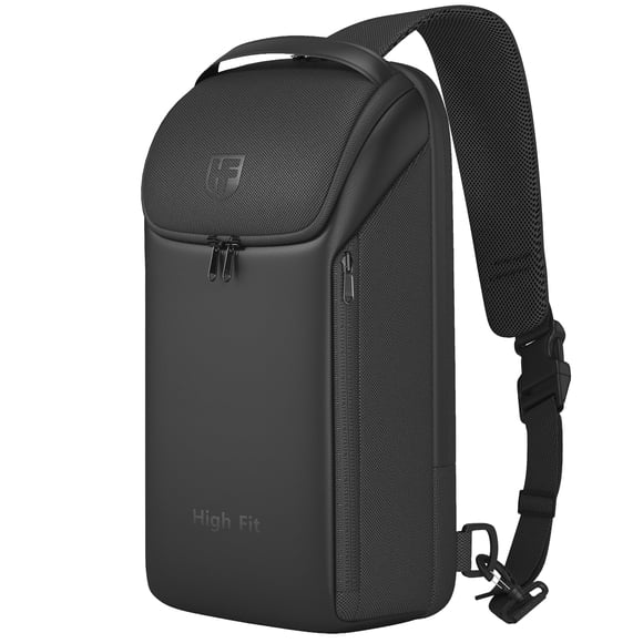 HIGH FIT 7L Sling Bag Crossbody Backpack Compact EDC Daypack for Men Minimalist Chest Shoulder bag 14" MacBook Pro M4, 13" MacBook Air/Pro