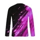 thumbnail image 4 of Blusas y camisas de manga larga y cuello redondo para hombre, camisetas casuales con estampado de moda y cuello redondo, blusas de licra de manga corta para hombre., 4 of 4