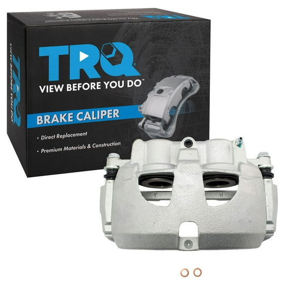 TRQ Front Right Brake Caliper w/Bracket Passenger Side Compatible with 2009-2010 Dodge Ram 2500 Ram 3500 2012 Ram 1500 2011-2018 2500 3500