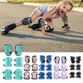 thumbnail image 2 of AQGT 1 Set Kids Roller Skating Protective Gear Skateboarding Scooter Biking Cycling Sports Toddlers Boys Girls Wrist Guard Knee Elbow Pad Protector, 2 of 8