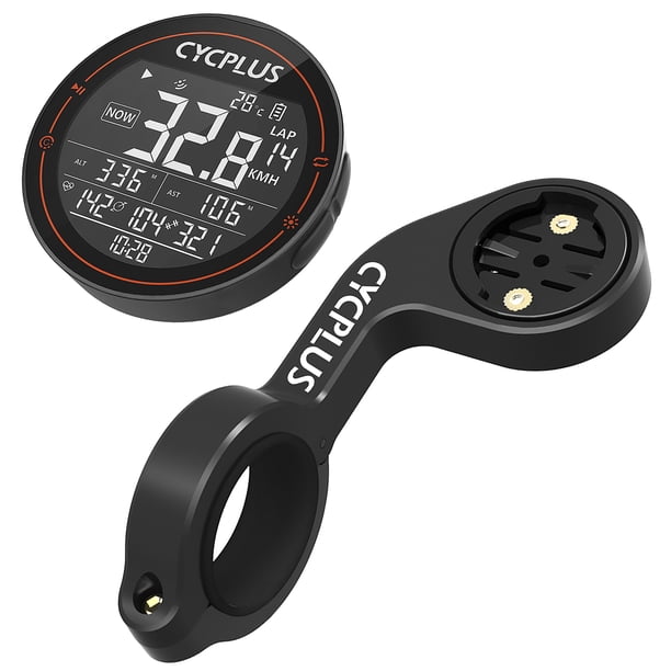 Velocímetro para motoristas Soporte de montaje de bicicleta con GPS inalámbrico Ordenador de bicicle CYCPLUS Velocímetro para motoristas