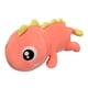 thumbnail image 4 of Lindo muñeco de dinosaurio de peluche, muñeco de dinosaurio suave, decoración de habitación para niños, almohada rellena Rosa, 4 of 9