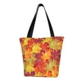 thumbnail image 2 of Kdxio Autumn Leaves Women Reusable Grocery Bags Foldable Ripstop,Reusable Shopping Bags for Shopping,Gym,Gift, 2 of 7