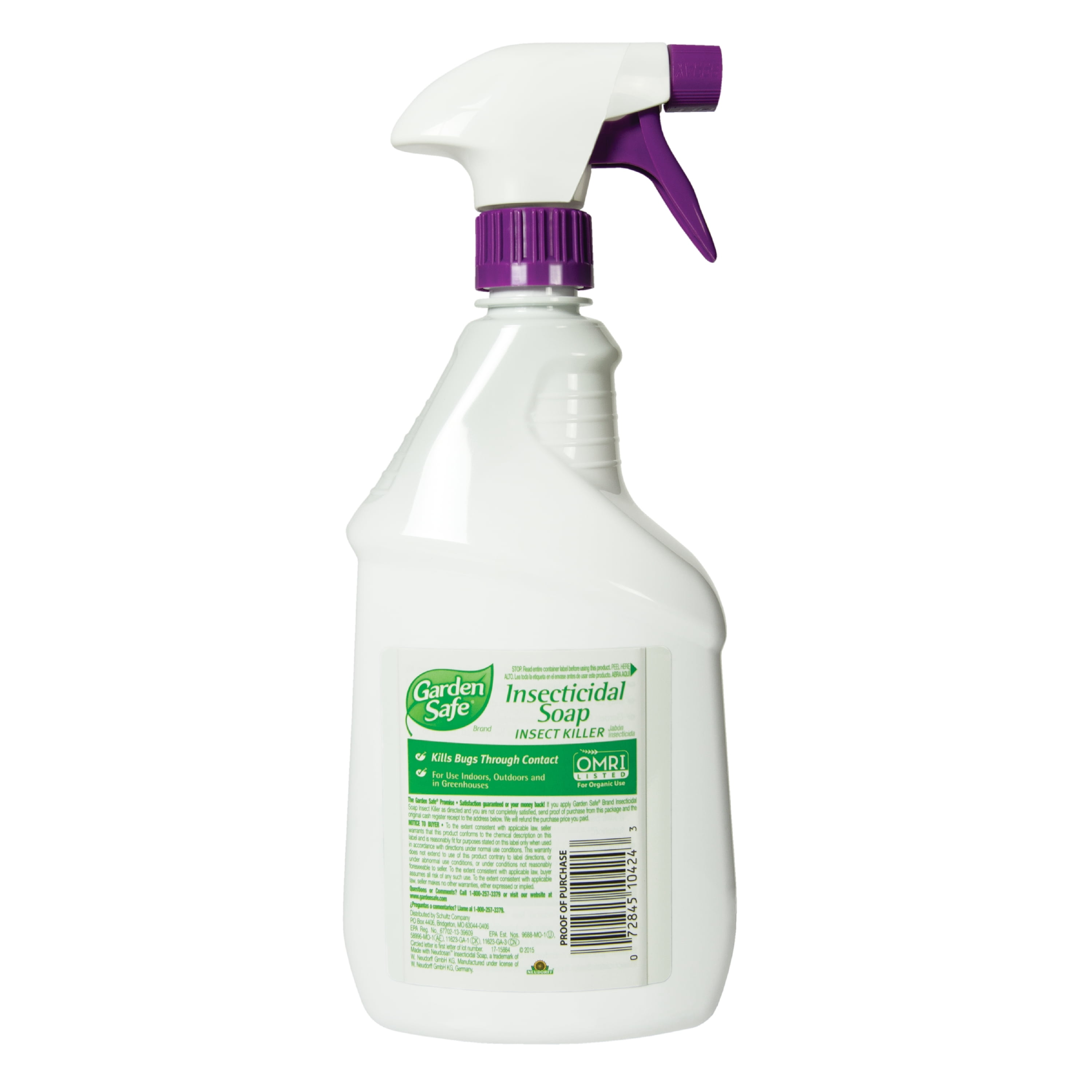 Garden Safe Insecticidal Soap Insect Killer Ready To Use 24 Oz