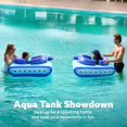 thumbnail image 4 of Flotadores inflables para piscina tipo tanque Sloosh para niños con pistola de agua, 4 of 9