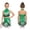 Green, variant on Runhomal Kids Girls 2-piece Latin Dance Set Sparkly Tassels Crop Top with Skirts Jazz Dance Dress Outfits Green 16