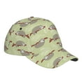 thumbnail image 3 of Naloa Original Classic Low Profile Hat Men Women Baseball Cap Dad Hat Adjustable Unconstructed Twig Sloth Print Cap, 3 of 9