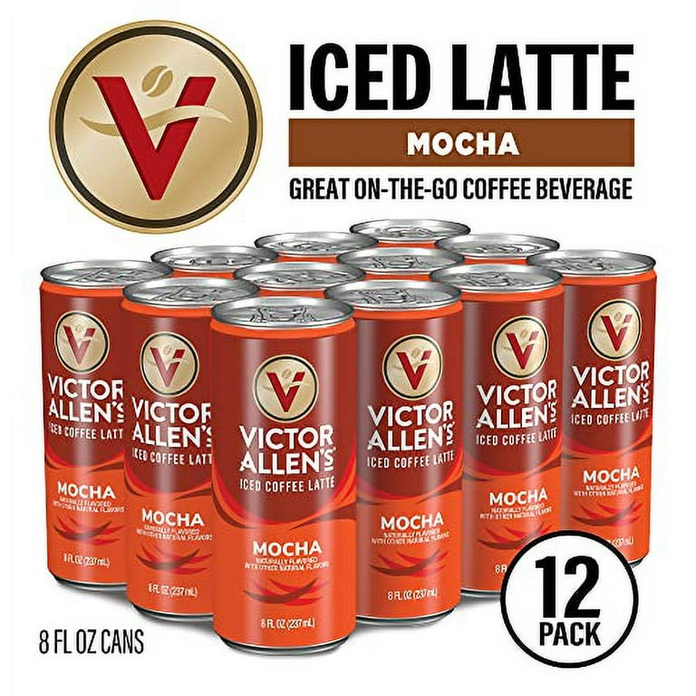 Victor Allen's Coffee Mocha Latte Ready to Drink, 12 Pack - 8oz