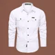 thumbnail image 1 of Camisa Cargo Militar Con Botones De Manga Larga For Hombre, 1 of 2