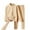 Beige, variant on Zpanxa Boys Thermal Base Layer Set Winter Fleece Lined Crew Neck Top and Pants Soft Warm Underwear for Children 5-12 Years Cold Weather