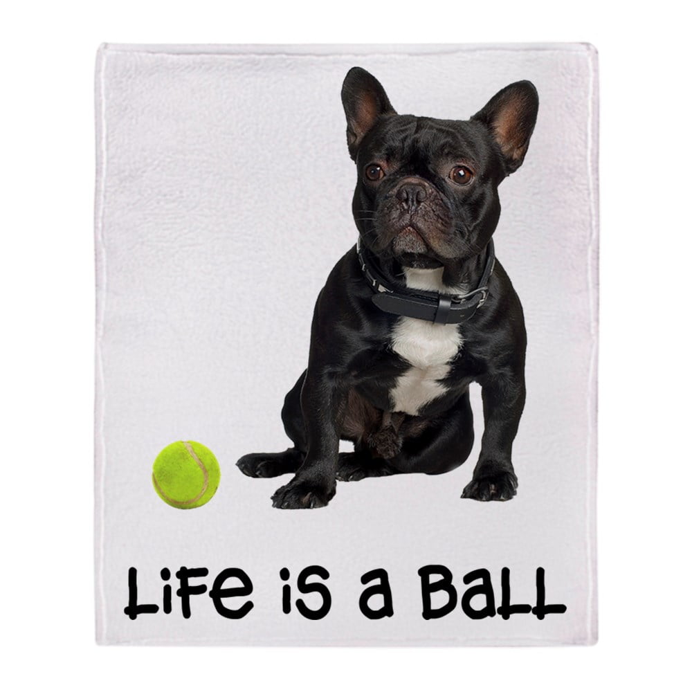 CafePress - French Bulldog Life - Soft Fleece Throw Blanket, 50&quot;x60&quot; Stadium Blanket - Walmart