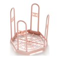 thumbnail image 1 of Plastic Bowl Draining Drying Rack Storage Holder Practical Home Kitchen Accessories (Pink), 1 of 2