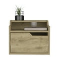 thumbnail image 3 of DeeHome Floating Nightstand Chester, Bedroom, Macadamia, 3 of 7
