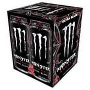 Monster Ultra Black Energy Drink, 16 Fl. Oz., 4 Count