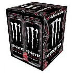 Monster Ultra Black Energy Drink, 16 Fl. Oz., 4 Count