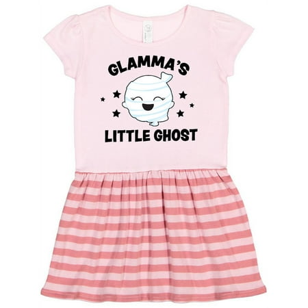 

Inktastic Cute Glamma s Little Ghost with Stars Gift Toddler Girl Dress