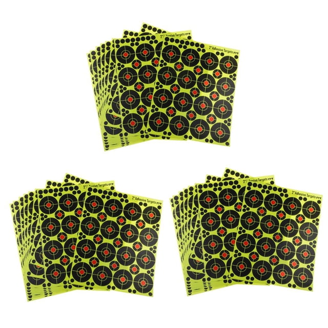480 Piezas De s De Salpicaduras Para : Amarilla Fluorescente Reactiva De Visibilidad De 2 '', Autoadhesiva Sharpla Blanco de papel de tiro