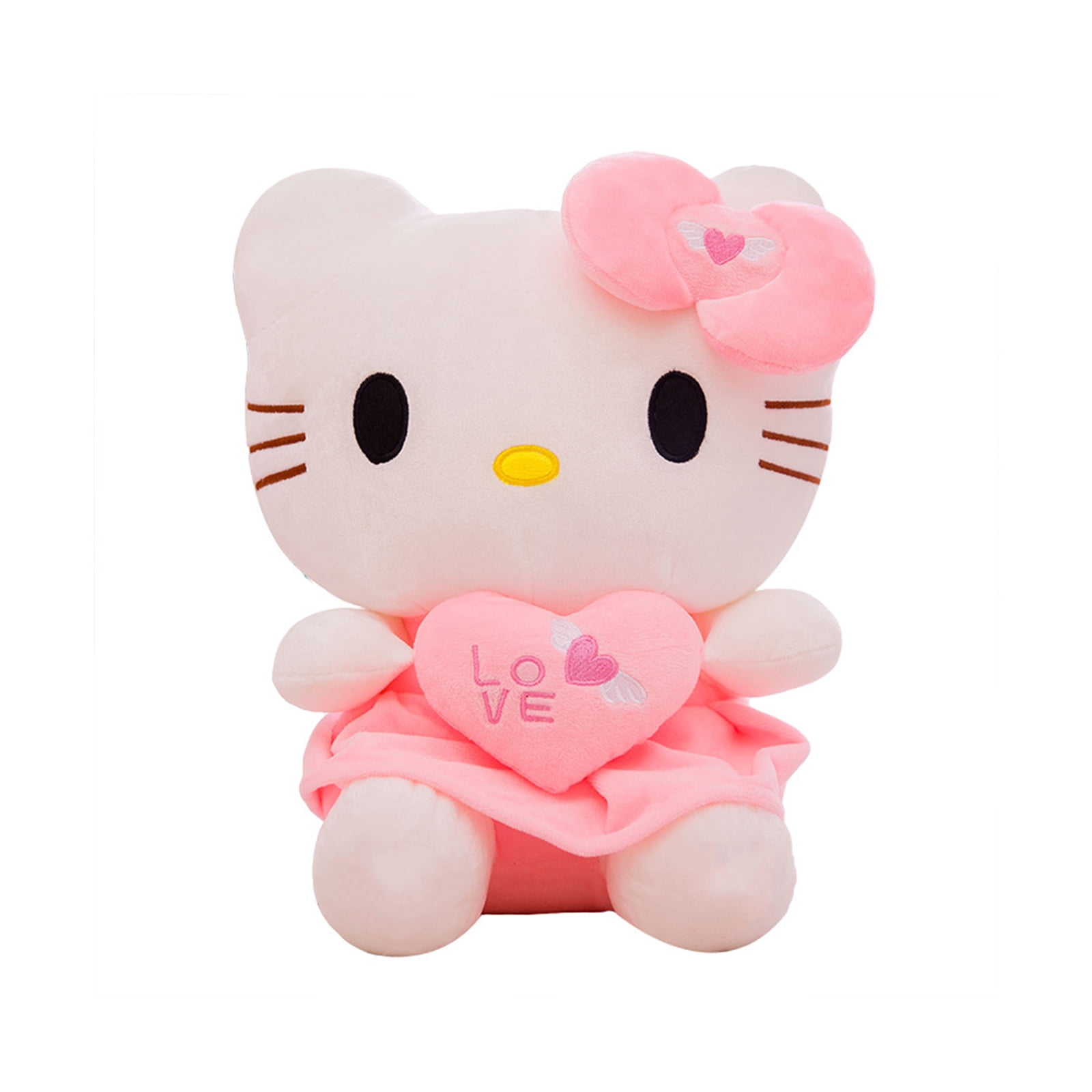 Hello Kitty with Bread Cartoon Character 7" Stuffed Animal Plush Soft Toy Cat 