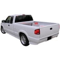 thumbnail image 3 of Ikon Motorsports Compatible with 94-03 S10 GMC S15 72in Short Bed Black Roll Lock Soft Style Tonneau Cover, 3 of 7
