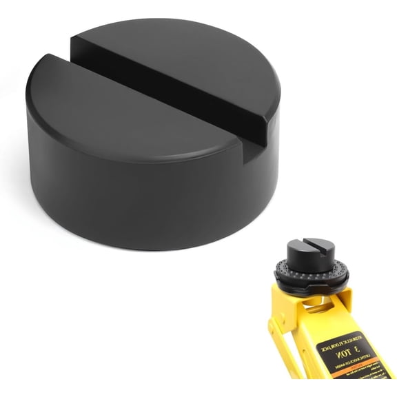 Floor Jack Pads, Rubber Jack Pucks, Pinch Weld Adapters & Frame Rail Protectors, 1Pack