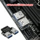 thumbnail image 1 of USB 3.0 19 20 Pin Female to Dual USB 3.0 A Female Motherboard Adapter Converter, 1 of 7