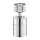 thumbnail image 1 of Adaptador de cabezal de rociador , giratorio universal de 360 ​​ degree y de 85 degree, modo de flujo de burbujas suaves y modo de de roc Gloria cabeza del grifo de la cocina, 1 of 8