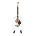thumbnail image 4 of Mini Guitar Model, Beautiful Guitar Ornament Multipurpose Basswood Exquisite Durable  For Study, 4 of 8