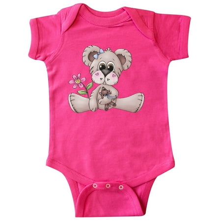 

Inktastic Teddy Bear s New Puppy Gift Baby Boy Bodysuit