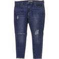 thumbnail image 1 of Levi's Jeans Skinny à Jambe Droite en Denim Extensible pour Femmes, Bleu, Grande Taille, 20W, 1 of 3