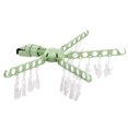 thumbnail image 1 of Tendedero de ropa plegable para ventana de interior Worallymy con Clips varilla de secado de calcetines ABS con ranura para tarjeta ajustable Worallymy JD735804407, 1 of 5