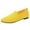Yellow, variant on CQONEPT Women Flats Loafers Mesh Pointed Toe Low Heels Slip On Casual Shoes Vintage Breathable Non Slip Walking Footwear Outdoor Shoes Black 40