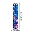 thumbnail image 3 of Latrodar Rechargeable Lighter Blow A Colorful Flash Lighter Blue Safe&Non-toxic 0.48x0.48 Inch, 3 of 5